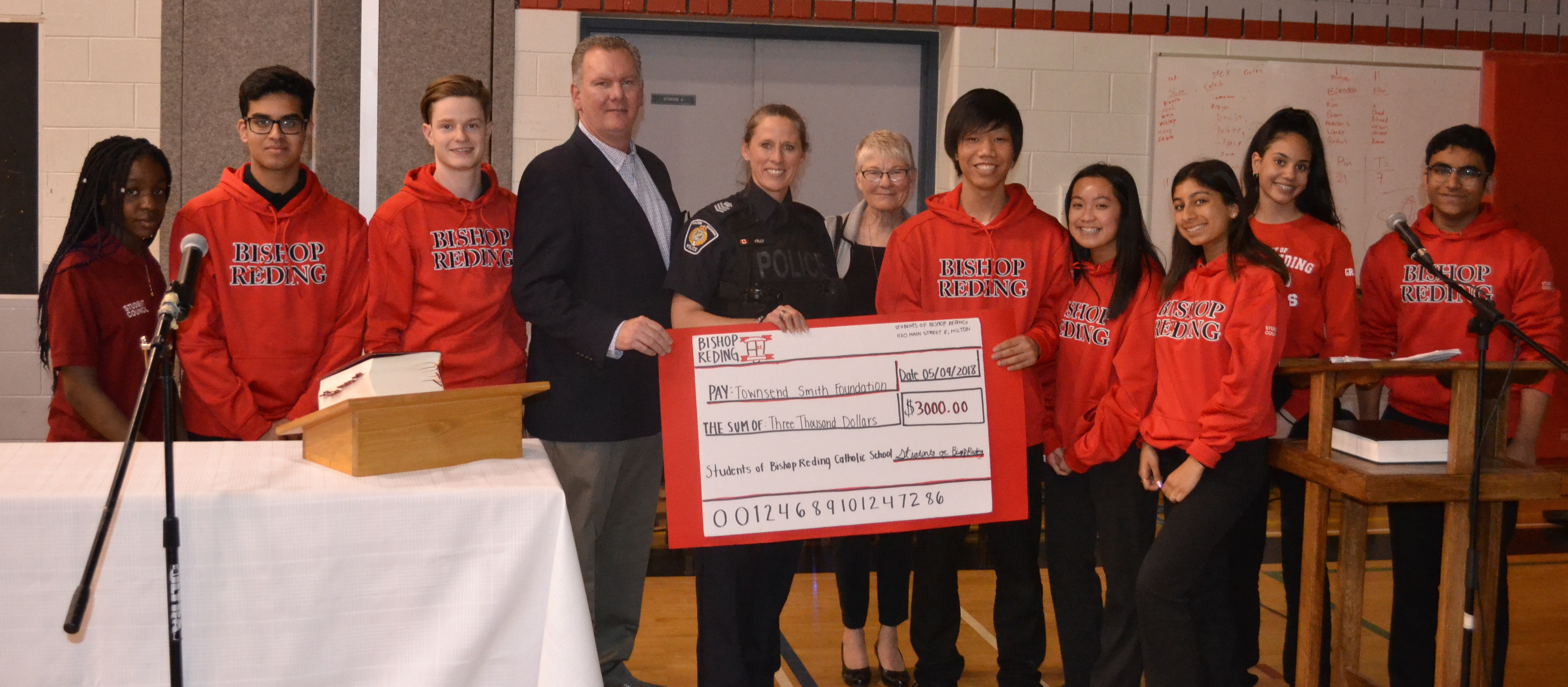 Phenomenal Fund-Raising by Bishop Reding Student Association